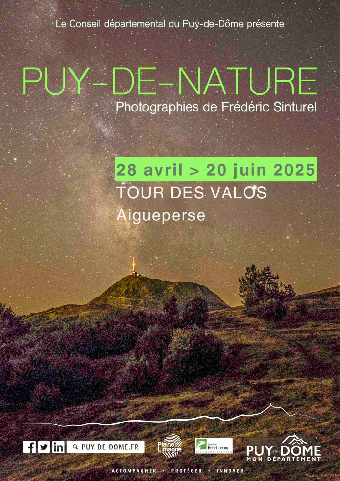 Exposition "Puy de Nature" Tour des Valos" Aigueperse (63)