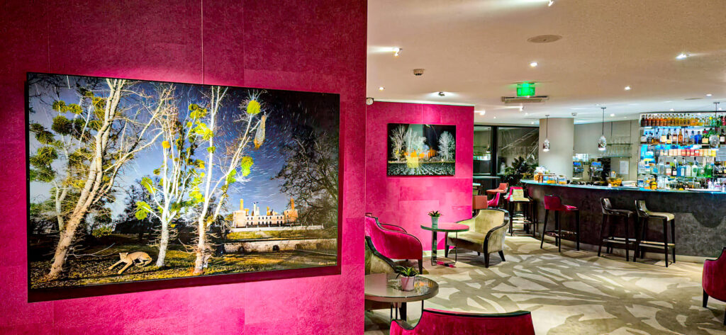 Salon Hotel Mercure Jaude Clermont-Ferrand - Exposition Frédéric Sinturel - Quand vient la nuit